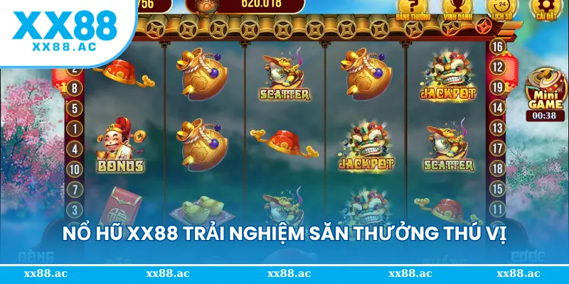 Nổ hũ XX88 trải nghiệm săn thưởng thú vị